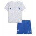 Cheap France Away Football Kit Children World Cup 2022 Short Sleeve (+ pants)